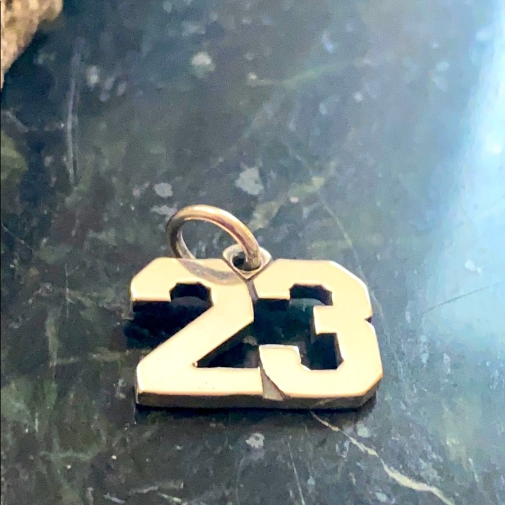 James Avery Ivy League #23 charm out of production stamp